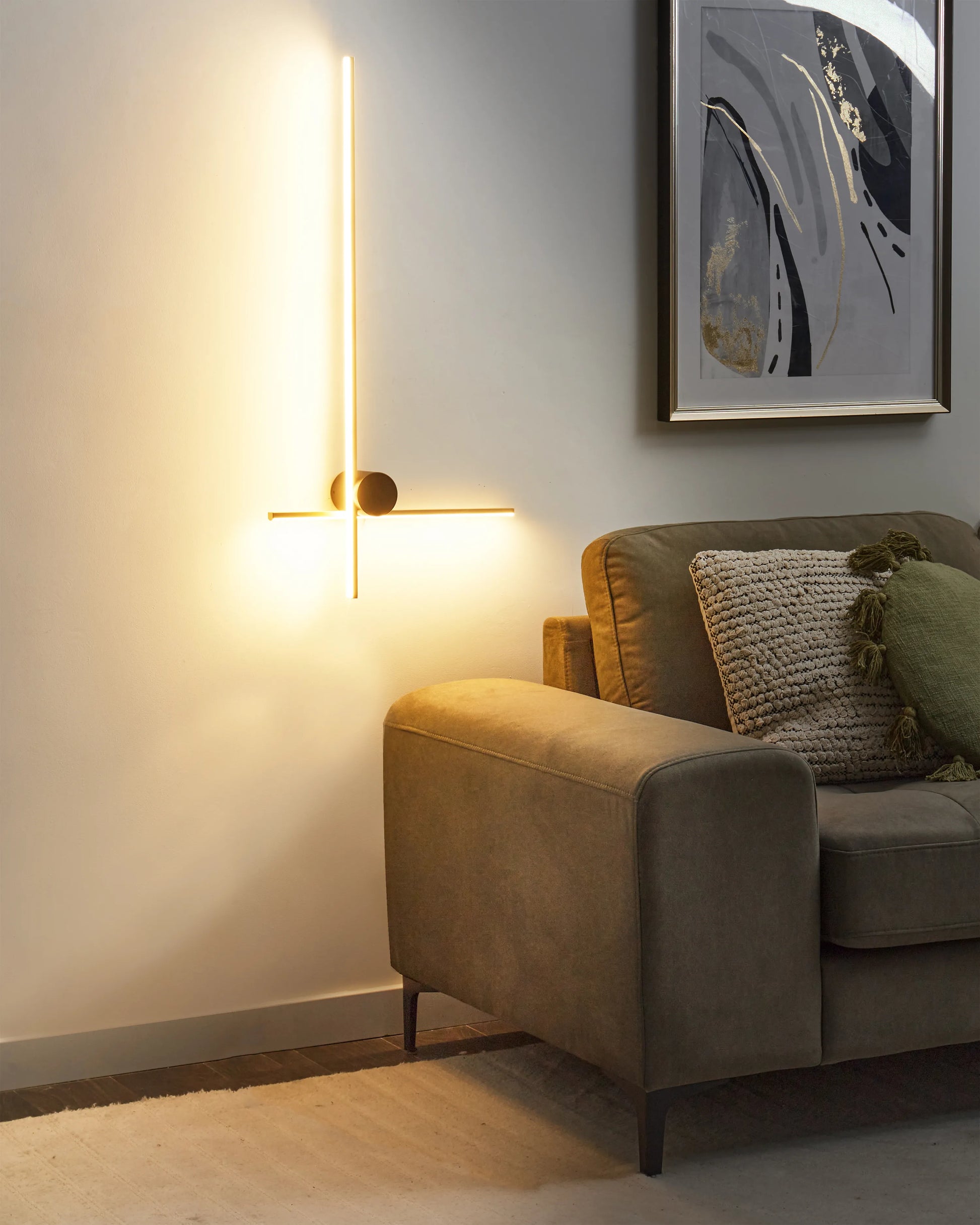  LED Wall Lamp NUEVO Metal Gold