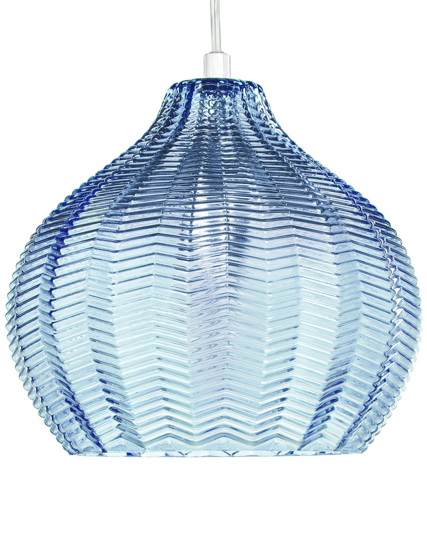  Pendant Lamp KEILA Glass Blue