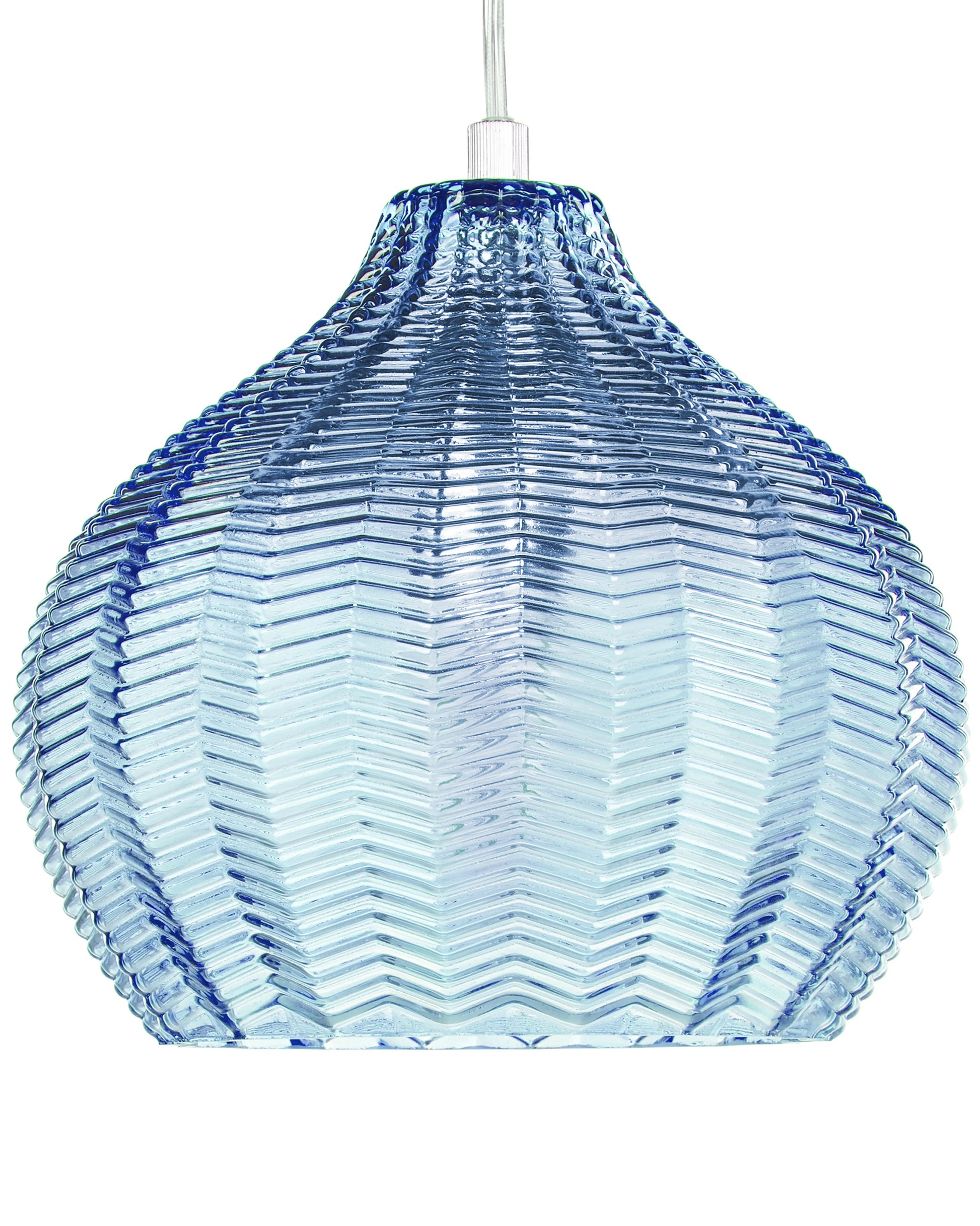  Pendant Lamp KEILA Glass Blue