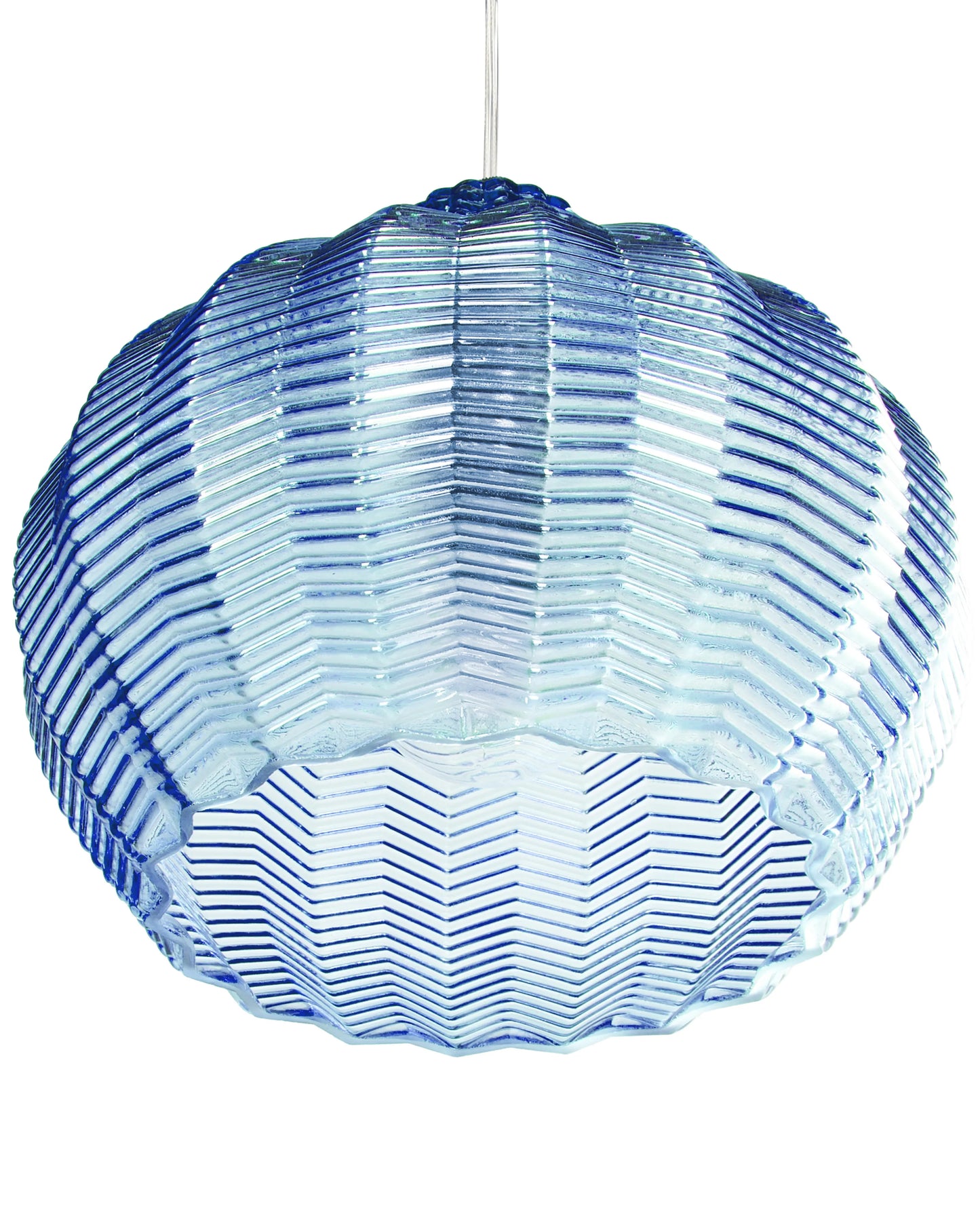  Pendant Lamp KEILA Glass Blue