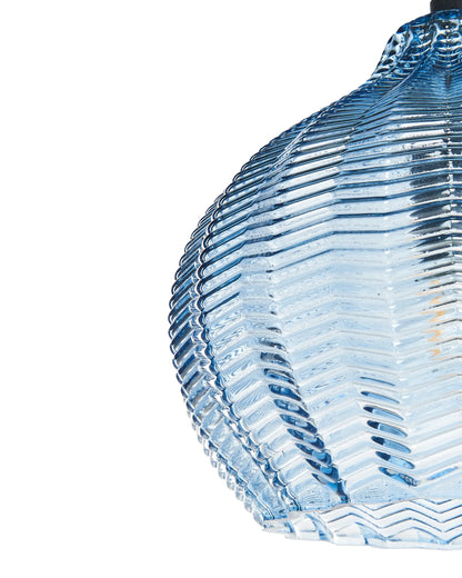  Pendant Lamp KEILA Glass Blue