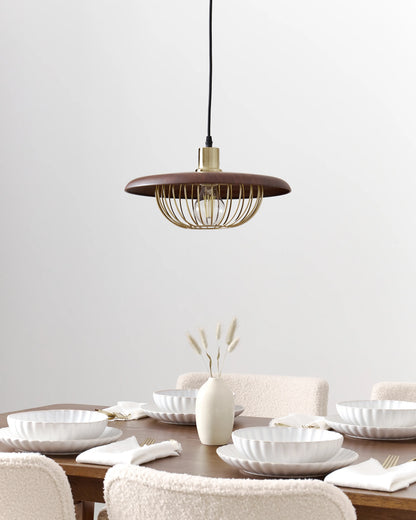  Pendant Lamp TORDILLO Metal Gold
