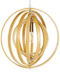  Pendant Lamp MURRELL Poplar Wood Light Brown