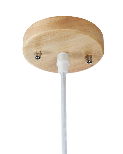  Pendant Lamp MURRELL Poplar Wood Light Brown