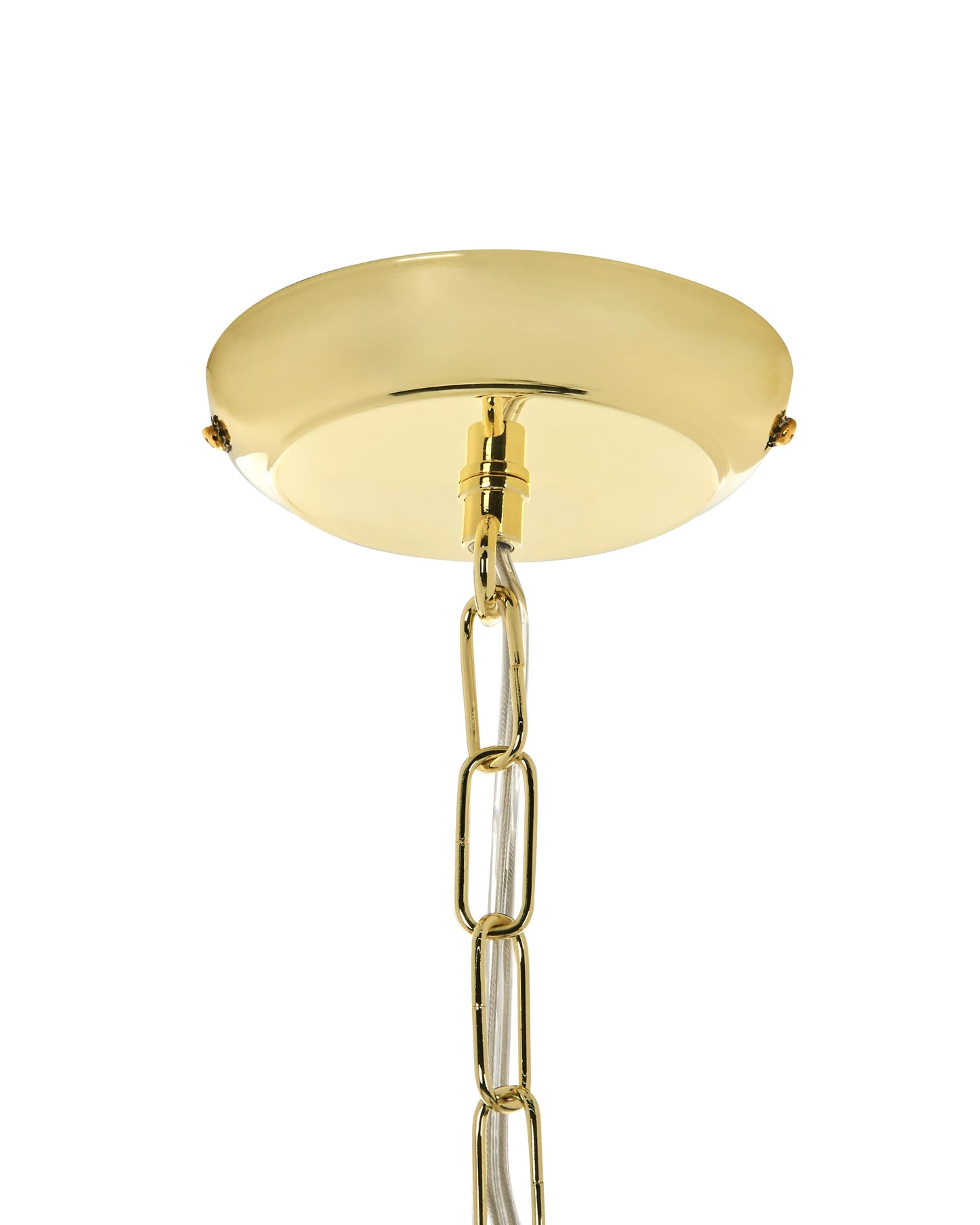  Chandelier DIAMANTE Metal Gold