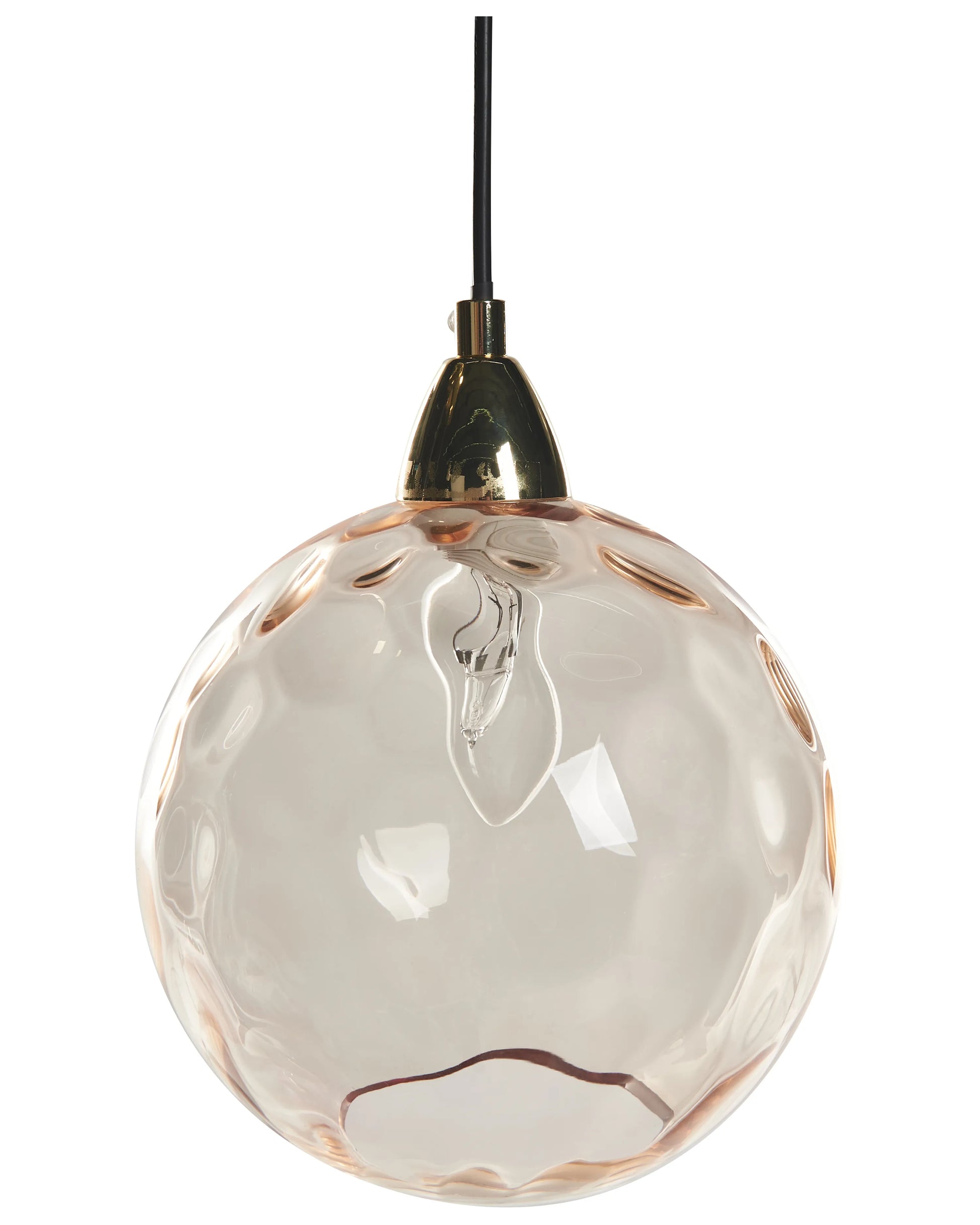  Pendant Lamp PABELLON Glass Red