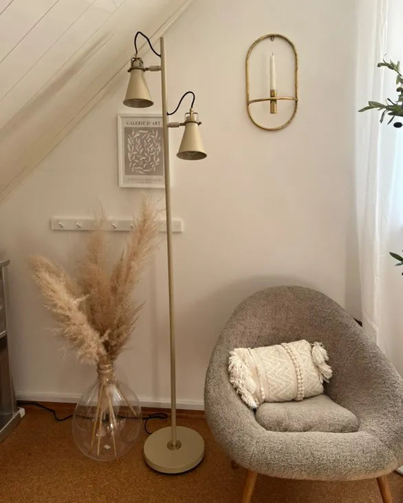  Floor Lamp MOYOLA Adjustable Metal Beige