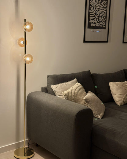  Floor Lamp RAMIS Metal Gold