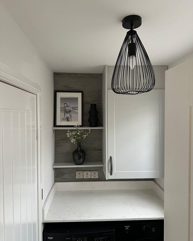  Pendant Lamp CONCA Metal Black