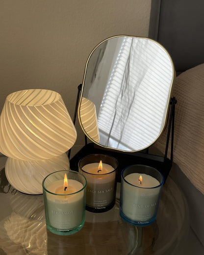  Table Lamp LOBO Glass White