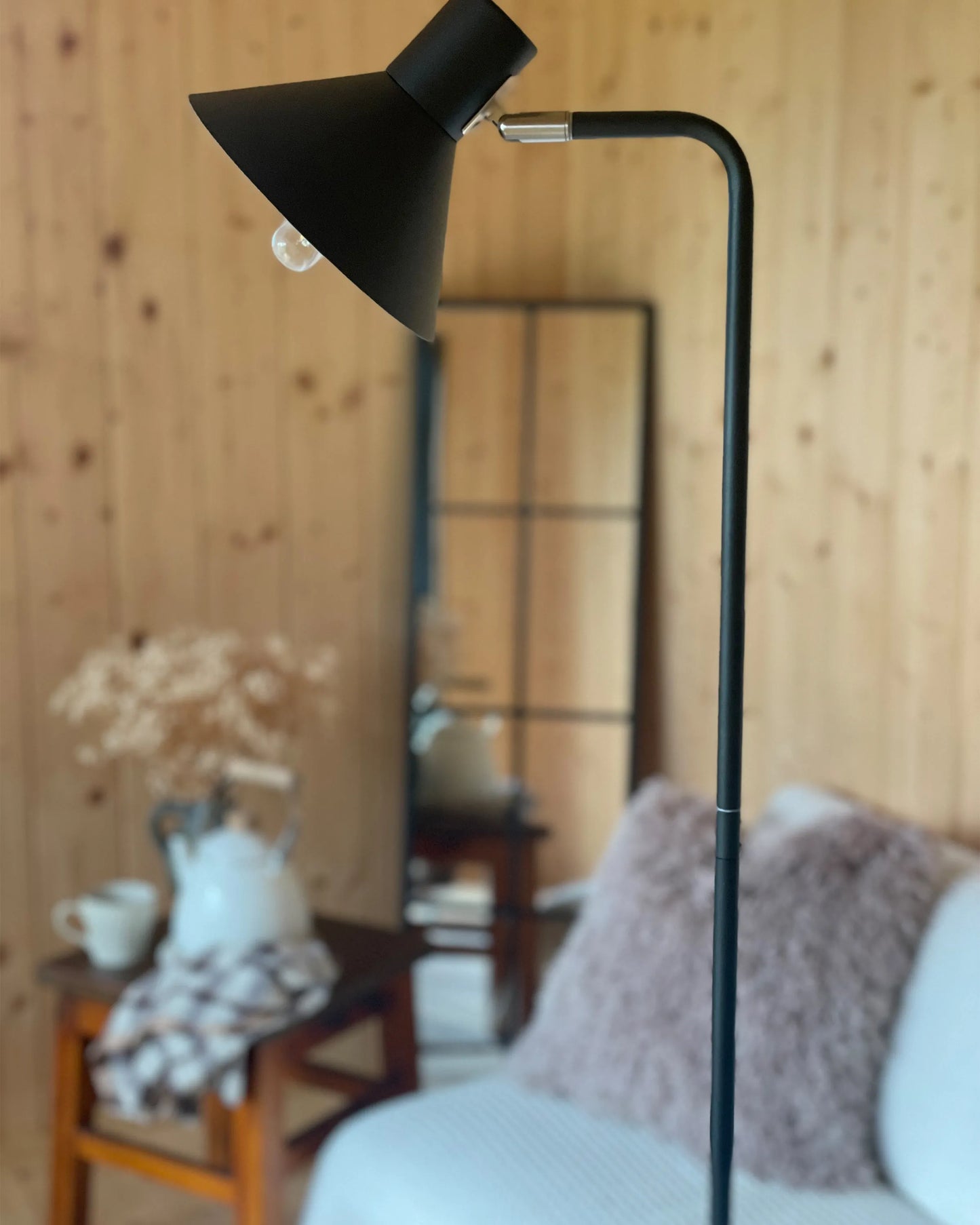  Floor Lamp RIMAVA Adjustable Metal Black