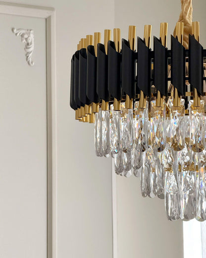  Chandelier ABELLAS Metal Gold