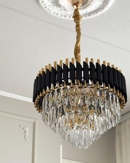  Chandelier ABELLAS Metal Gold
