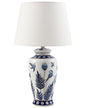  Table Lamp BIJELA Porcelain White/ Blue