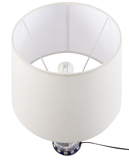  Table Lamp BIJELA Porcelain White/ Blue