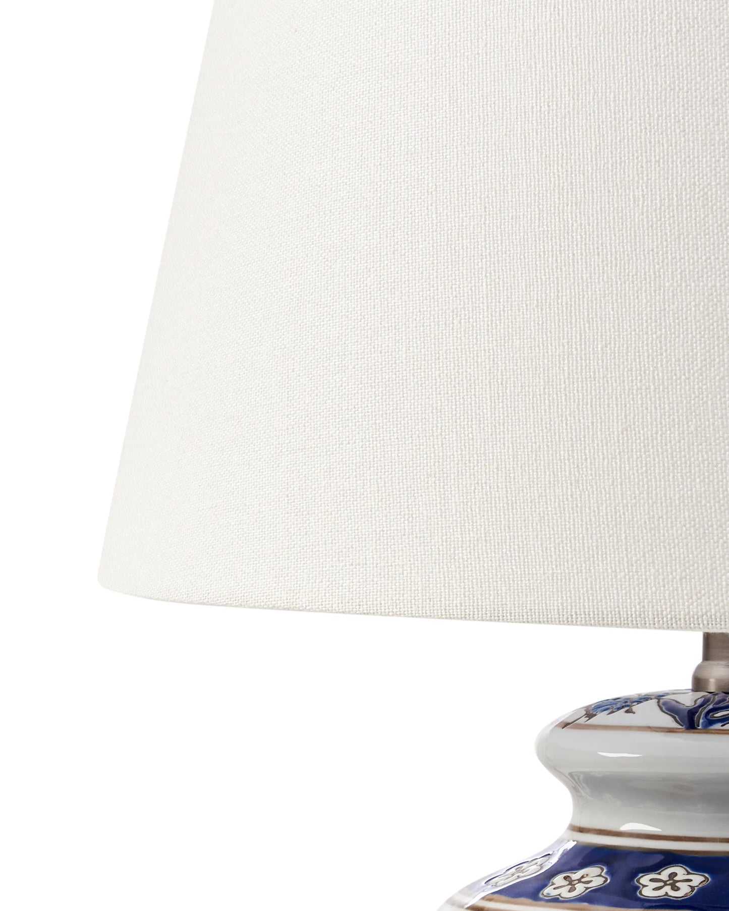  Table Lamp BIJELA Porcelain White/ Blue