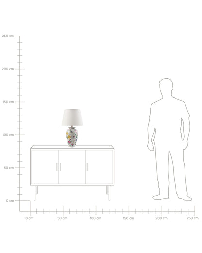  Table Lamp ACROSSO Porcelain White
