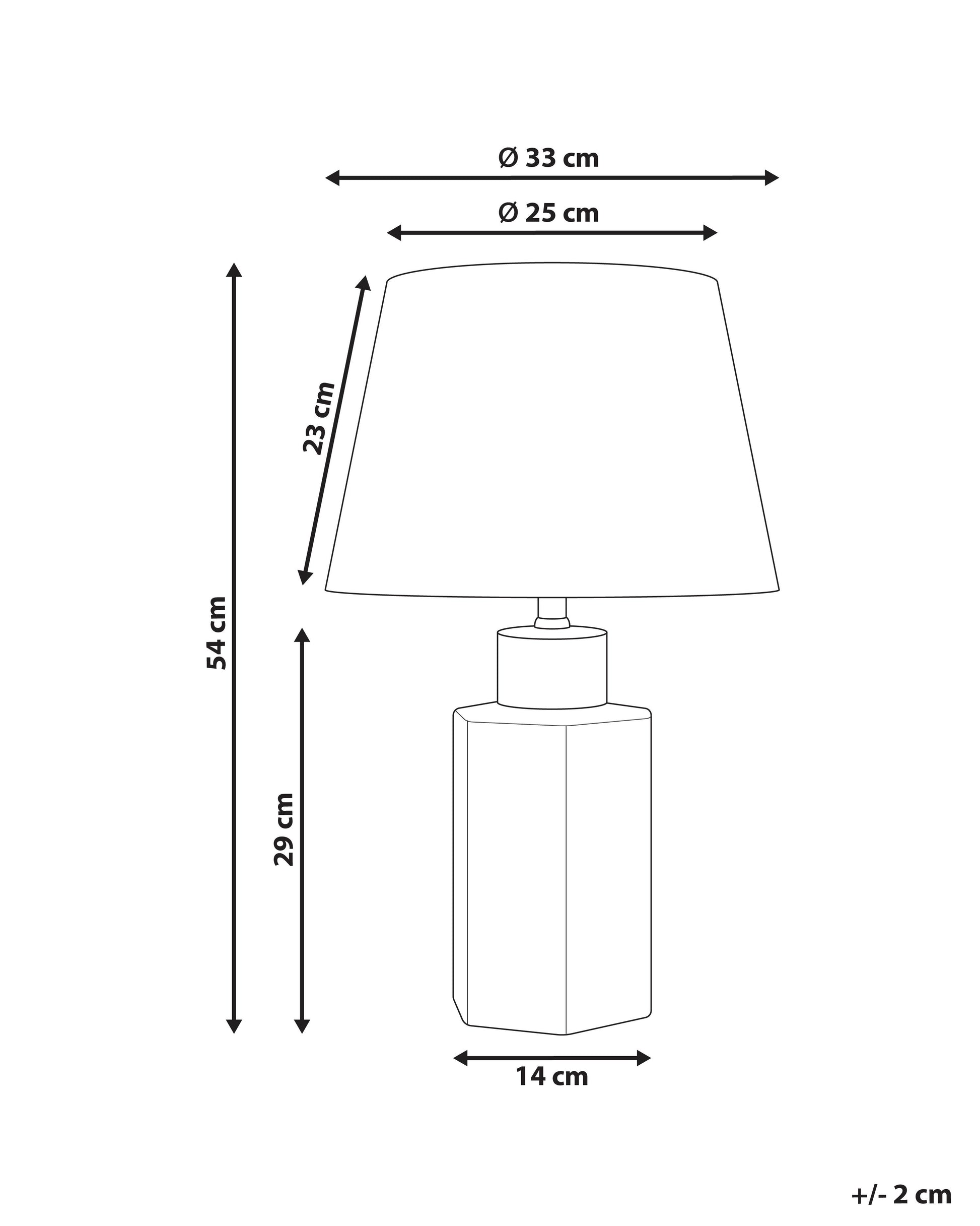  Table Lamp CAVADO Porcelain White