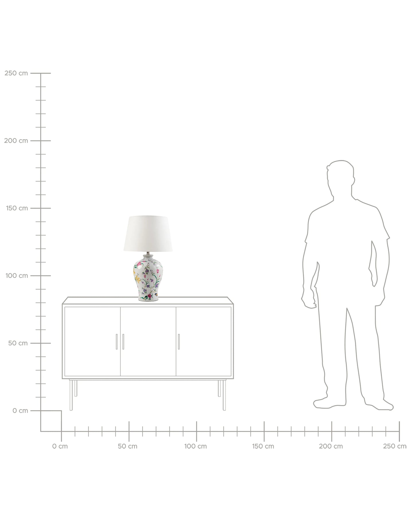  Table Lamp FEBROS Porcelain White