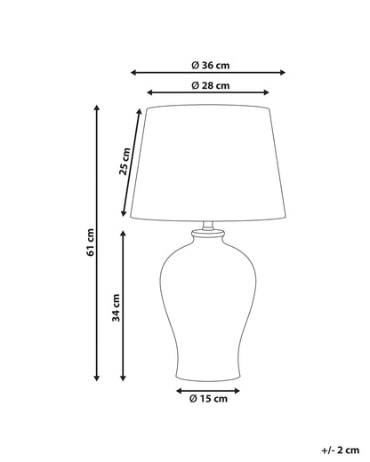  Table Lamp FEBROS Porcelain White