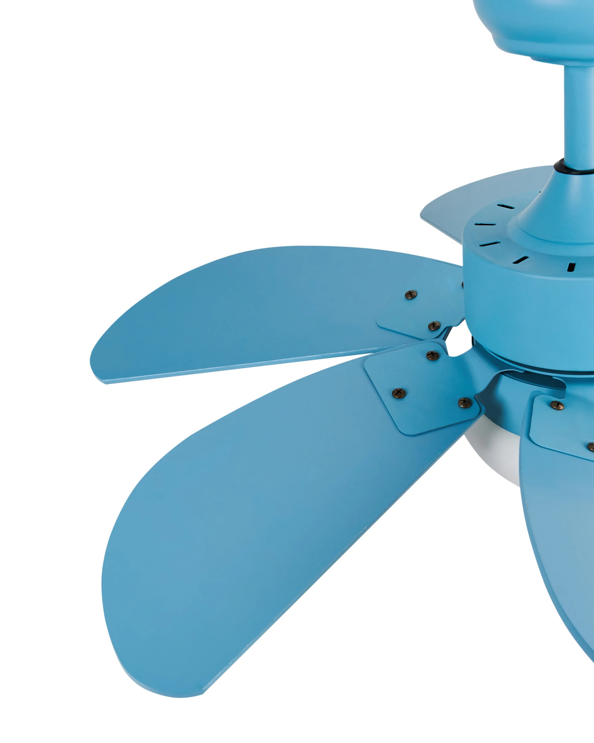  Ceiling Fan With Light LOGAR With Remote LED Blue
