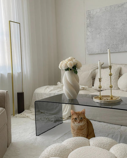  LED Floor Lamp PATRICIO Metal Gold