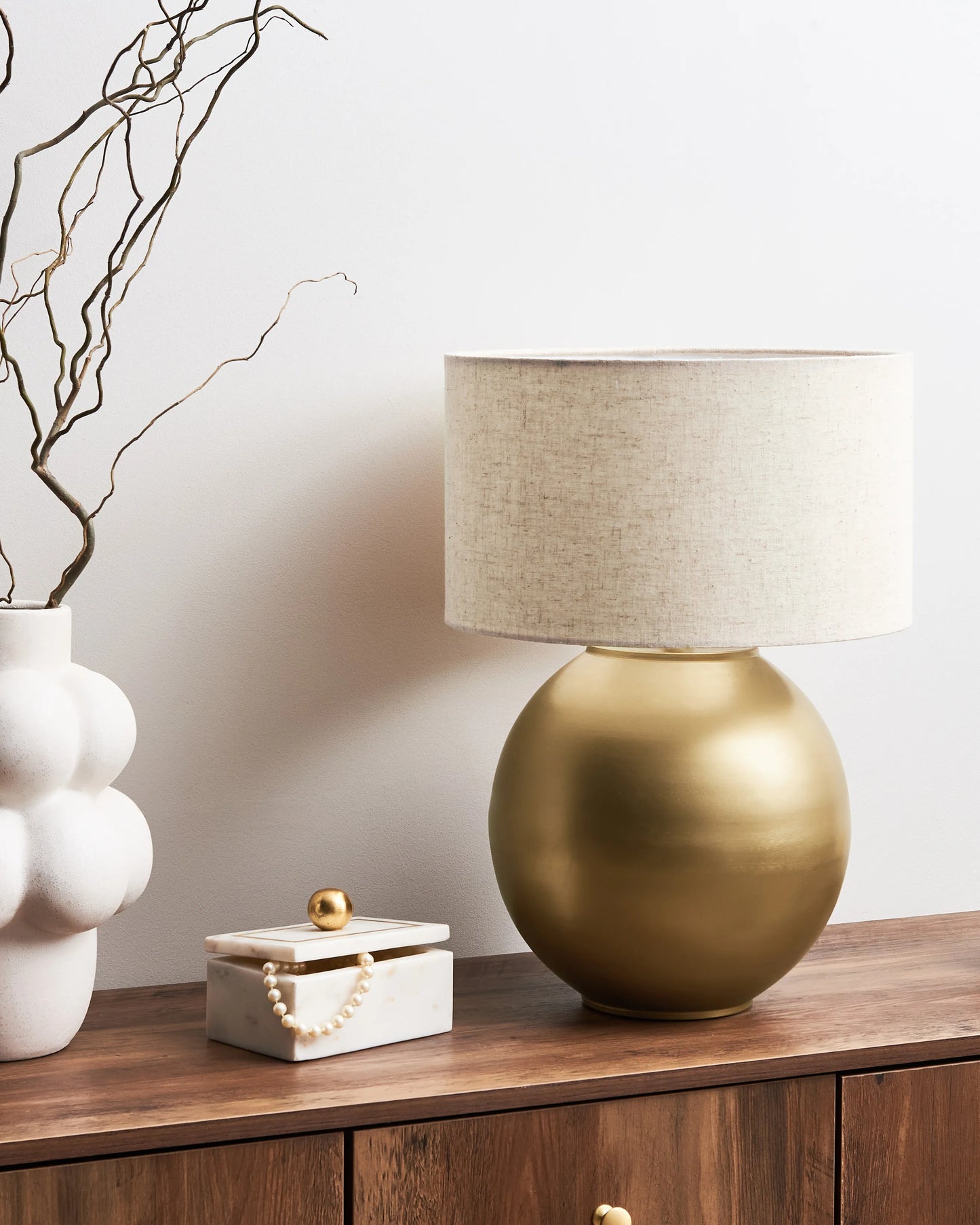  Table Lamp SOBRAMATI Metal Brass