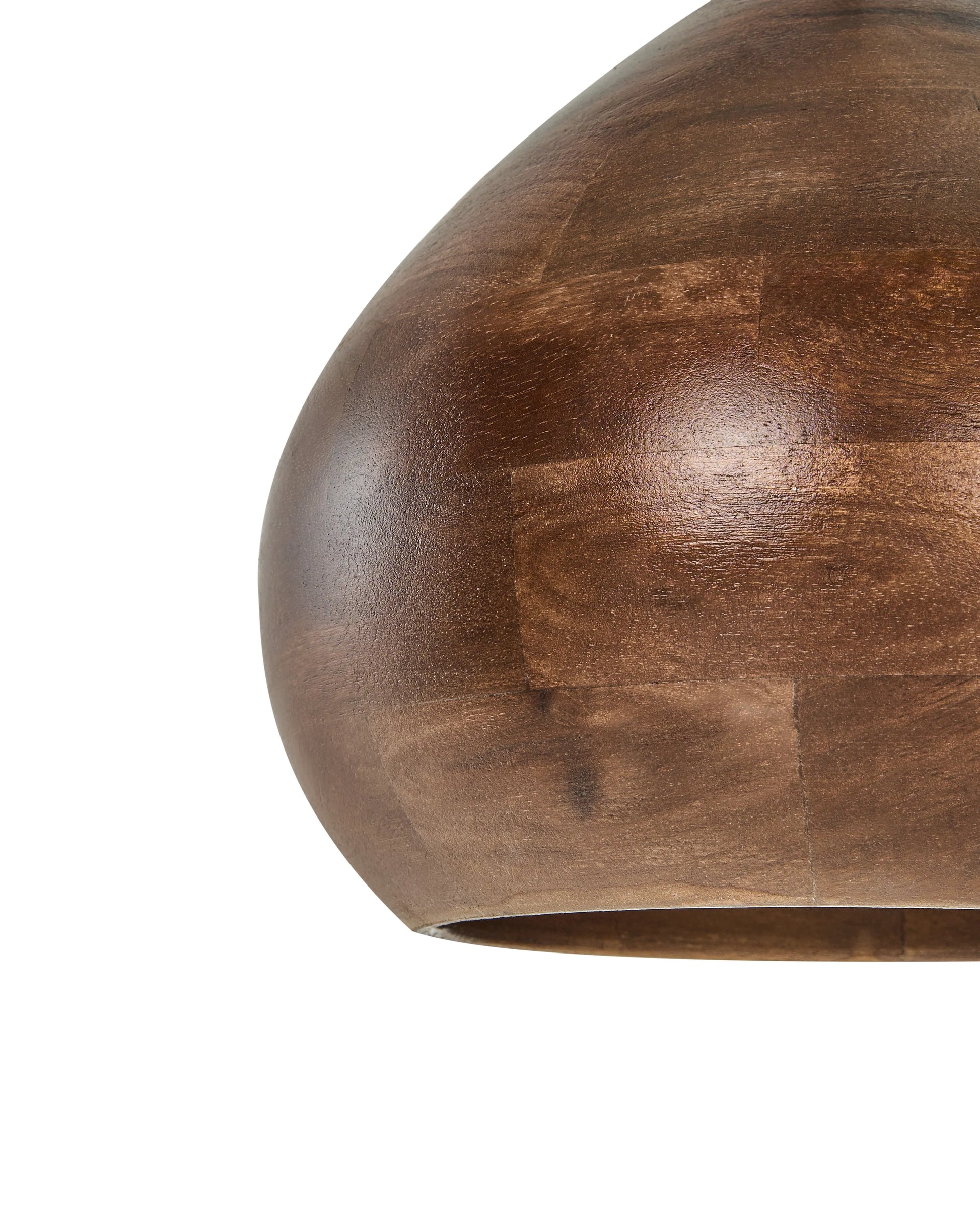 Pendant Lamp SANYATI Mango Wood Dark Brown