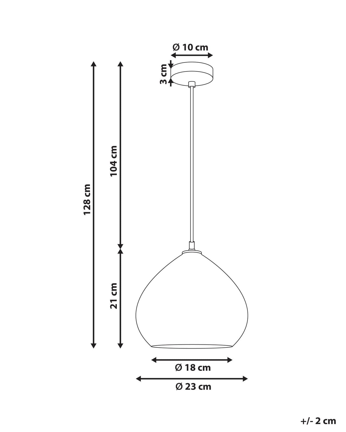  Pendant Lamp SANYATI Mango Wood Dark Brown