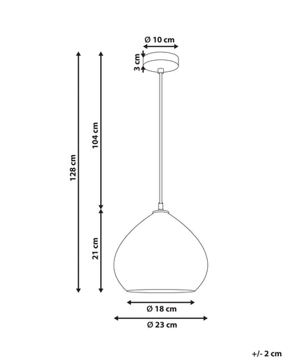  Pendant Lamp SANYATI Mango Wood Dark Brown