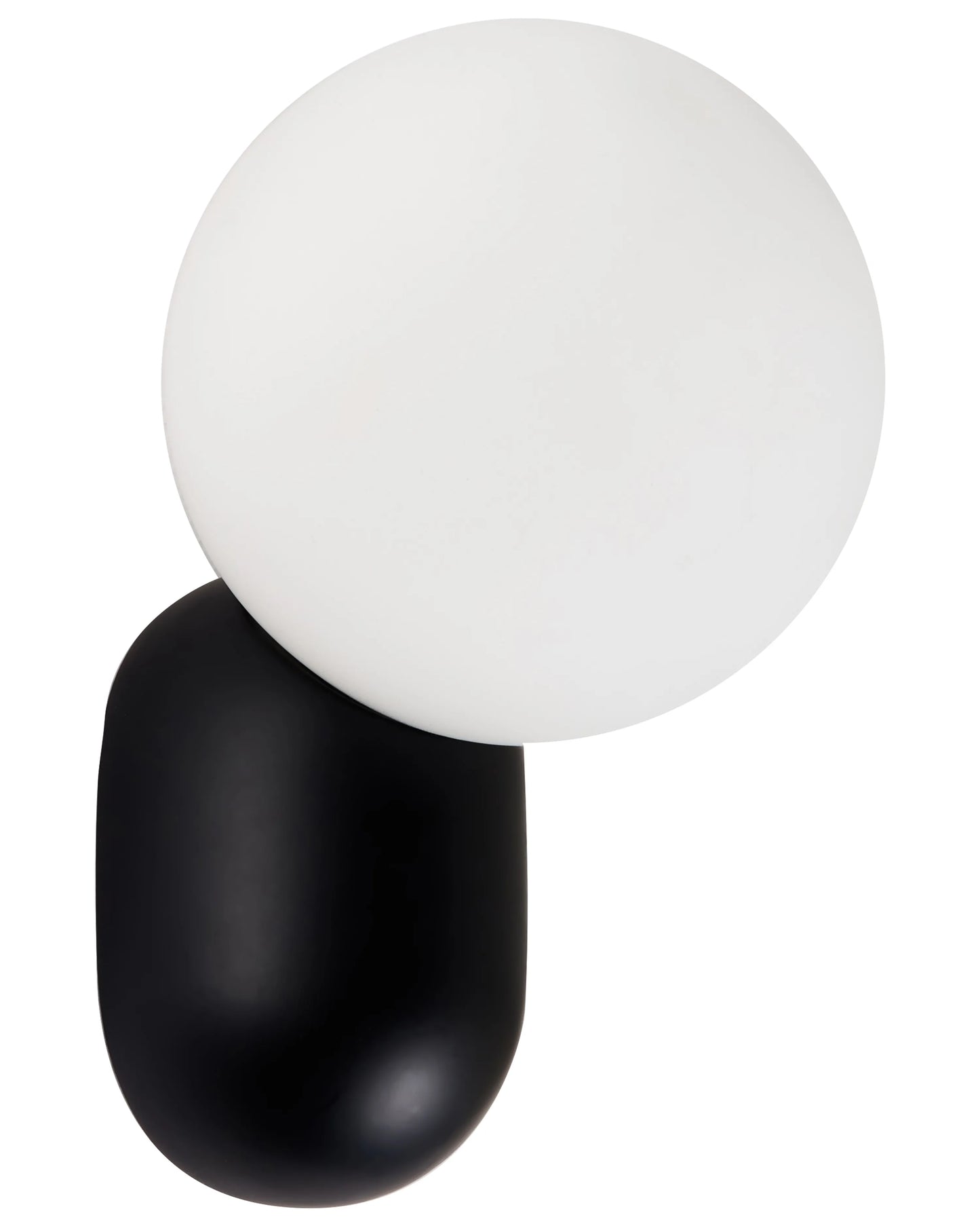  Set Of 2 Wall Lamps HELME Black