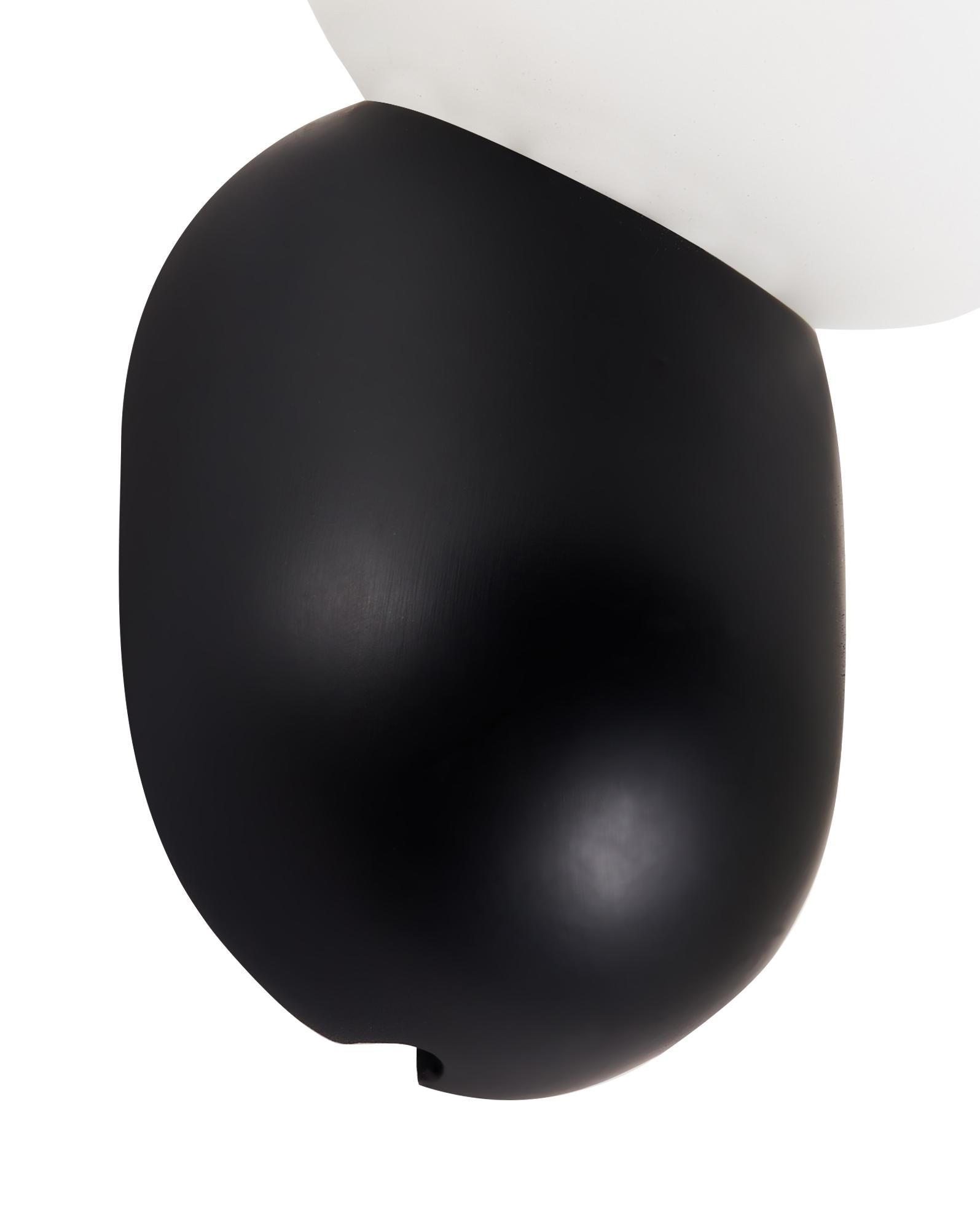  Set Of 2 Wall Lamps HELME Black