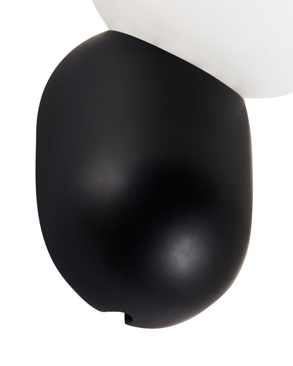 Set Of 2 Wall Lamps HELME Black