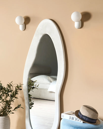  Set Of 2 Wall Lamps HELME White