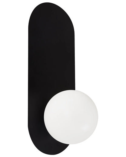  Set Of 2 Wall Lamps LEISI Black
