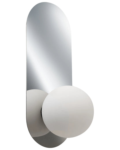  Set Of 2 Wall Lamps LEISI Silver