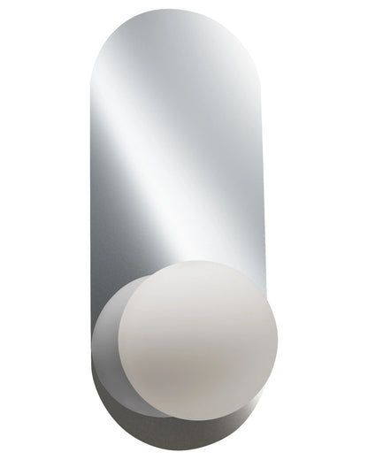  Set Of 2 Wall Lamps LEISI Silver
