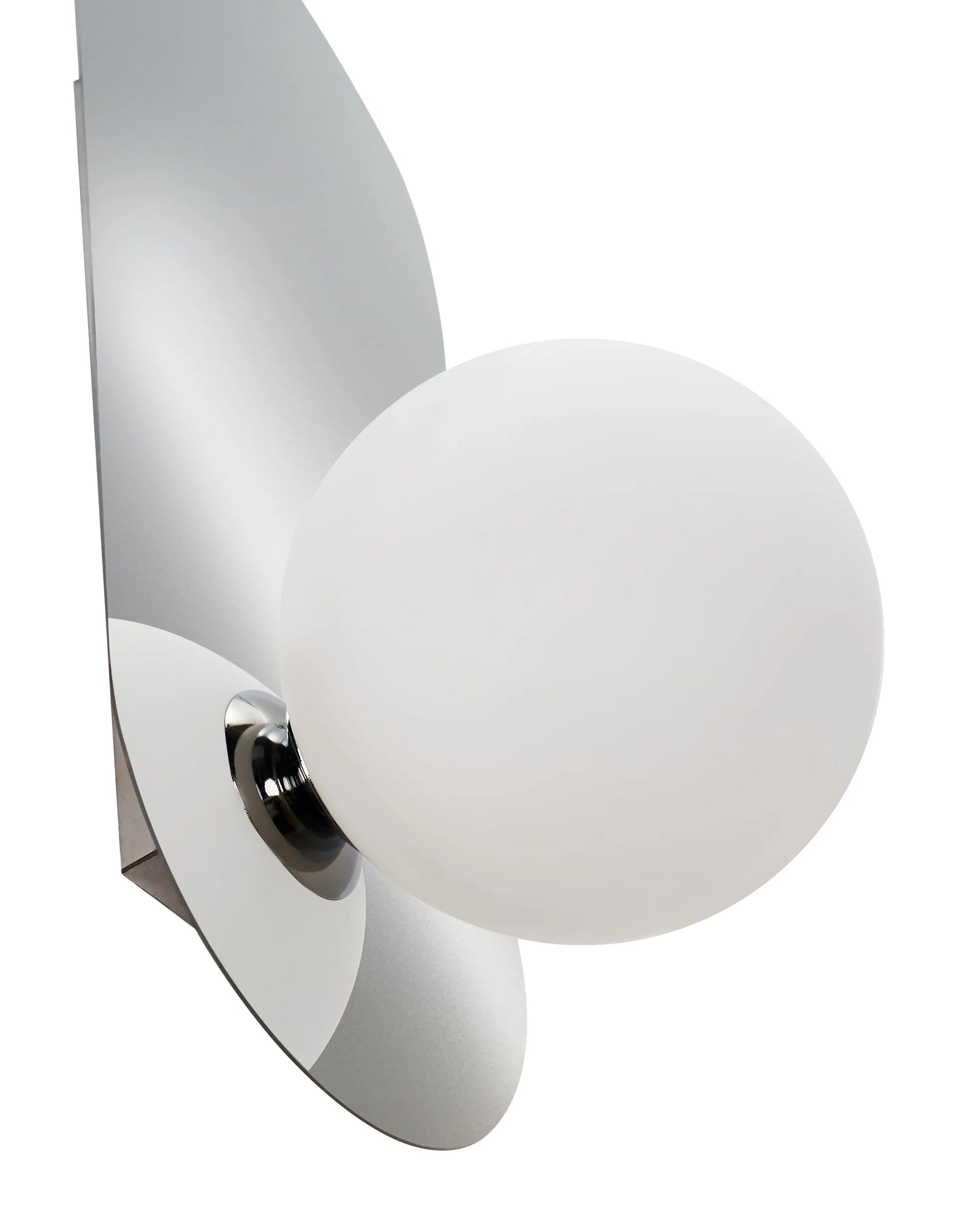  Set Of 2 Wall Lamps LEISI Silver