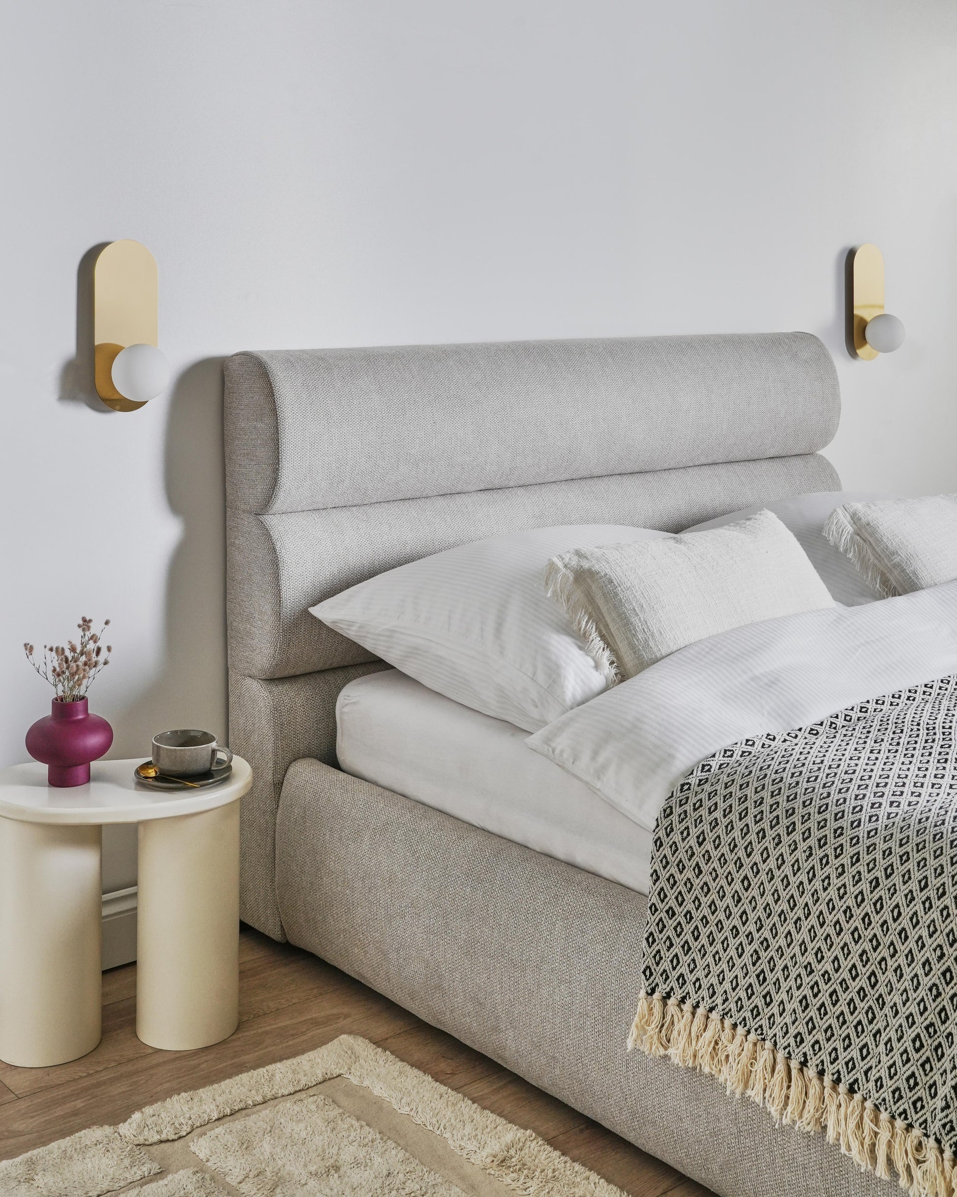  Set Of 2 Wall Lamps LEISI Gold