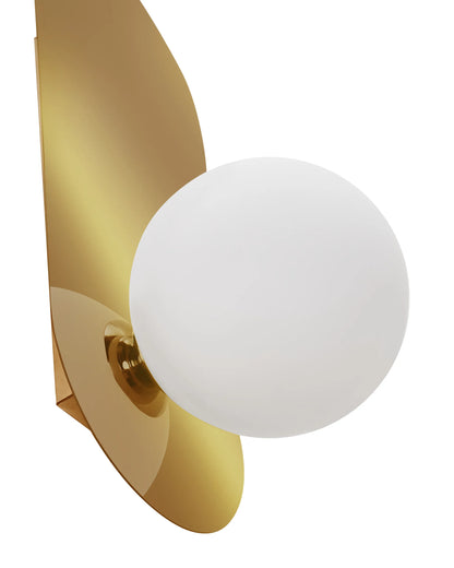  Set Of 2 Wall Lamps LEISI Gold
