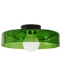  Ceiling Lamp LUGUSE Glass Green