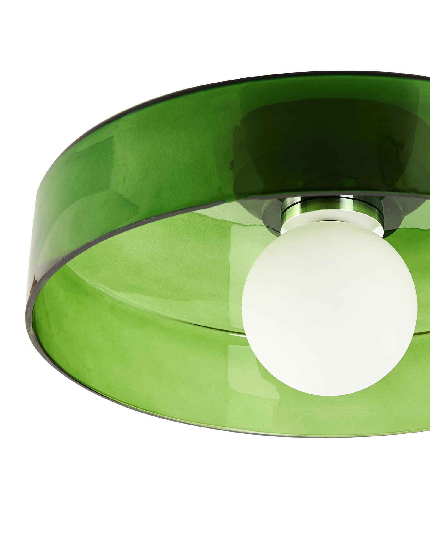  Ceiling Lamp LUGUSE Glass Green