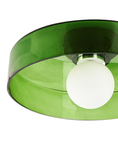  Ceiling Lamp LUGUSE Glass Green