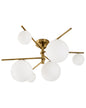  Ceiling Lamp ISAR Metal Gold