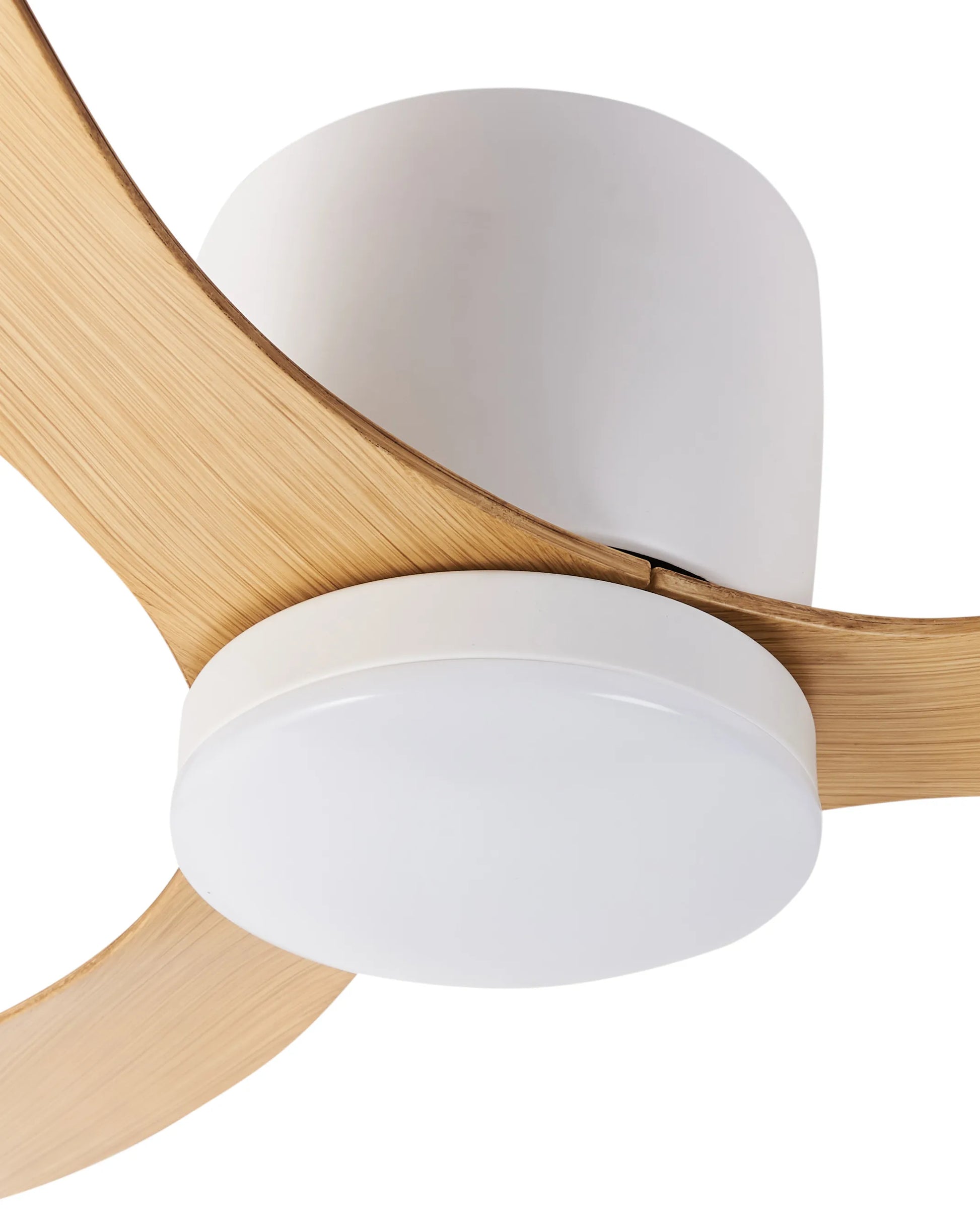  Ceiling Fan With Light VEMBAR With Remote LED Light Brown