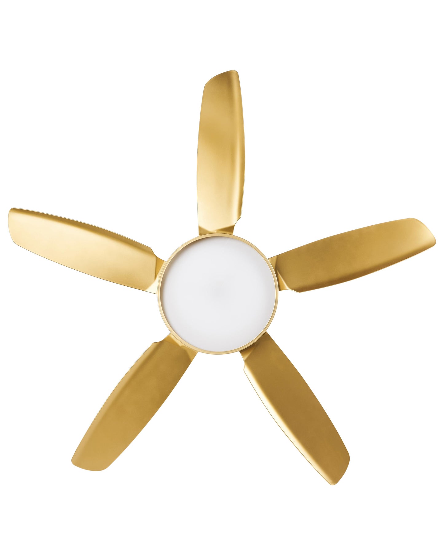 Ceiling Fan With Light GOSHAABA With Remote LED Brass