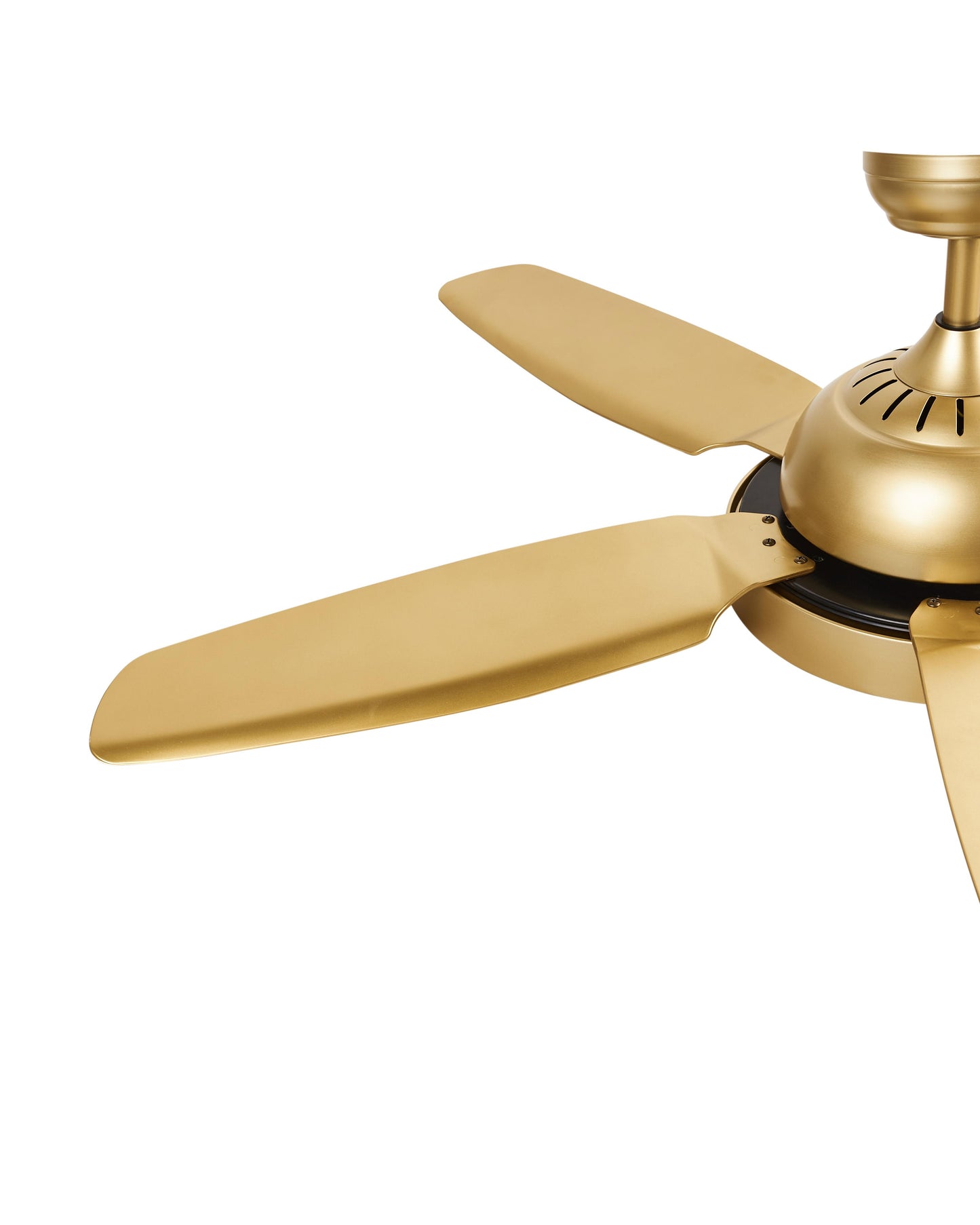  Ceiling Fan With Light GOSHAABA With Remote LED Brass