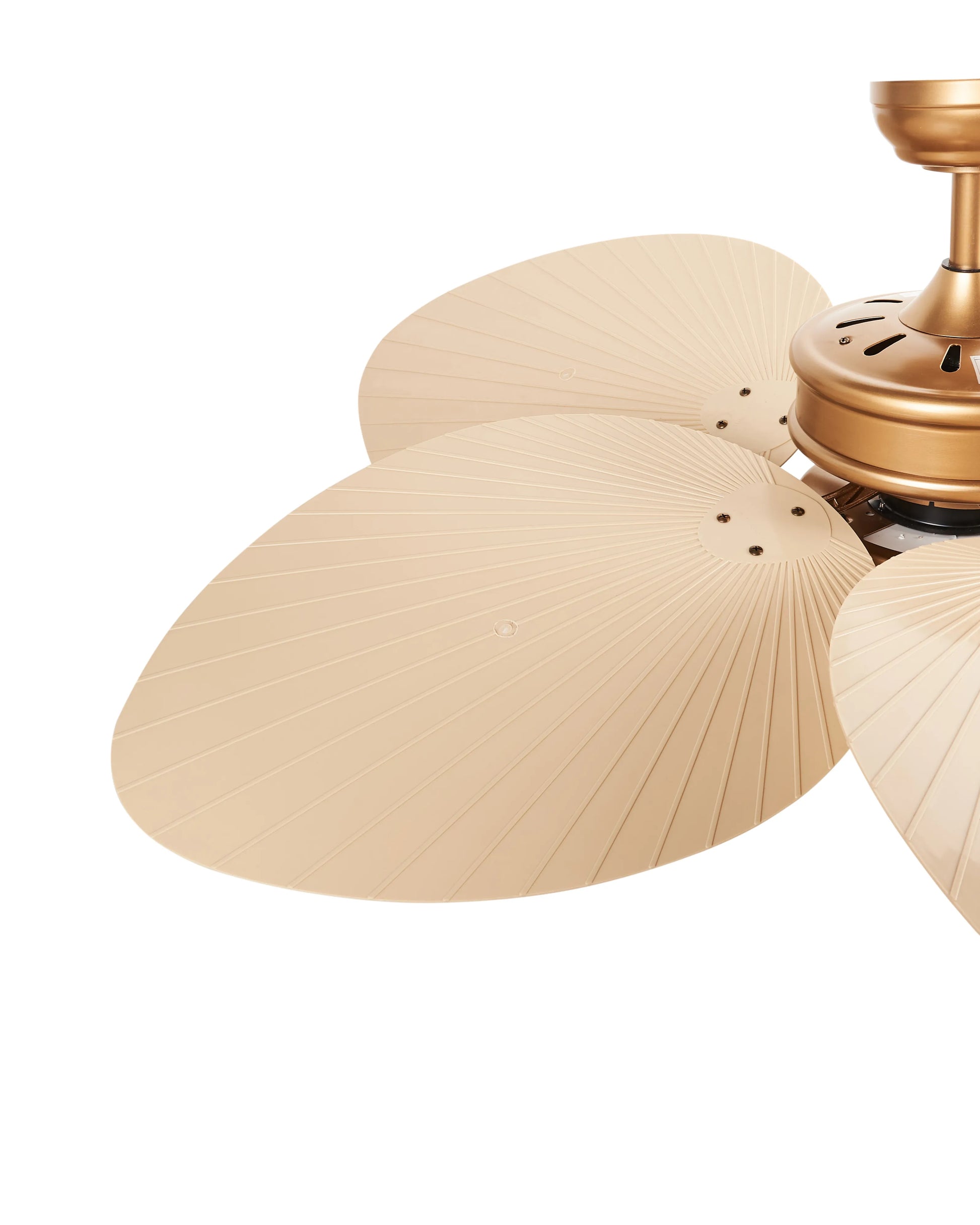 Ceiling Fan With Light BORMEJO With Remote LED Gold