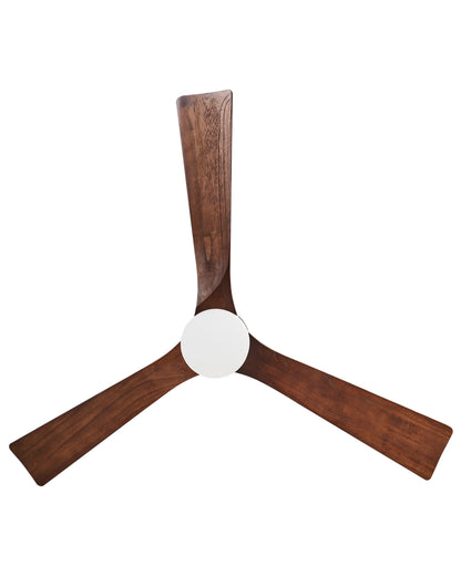  Ceiling Fan With Light ARUWIMI With Remote LED Brass