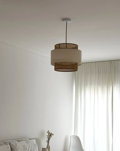 Pendant Lamp YUMURI Rattan Light Beige